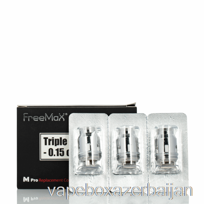 Vape Smoke FreeMax FireLuke Mesh Pro Replacement Coils 0.15ohm Kanthal Triple Mesh Coils